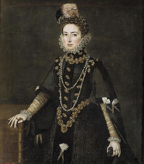Alonso Sanchez Coello Portrait of Catalina Micaela de Austria France oil painting art